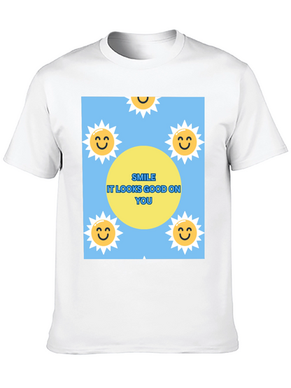 Smile Graphic T-Shirt: Looks Good On You