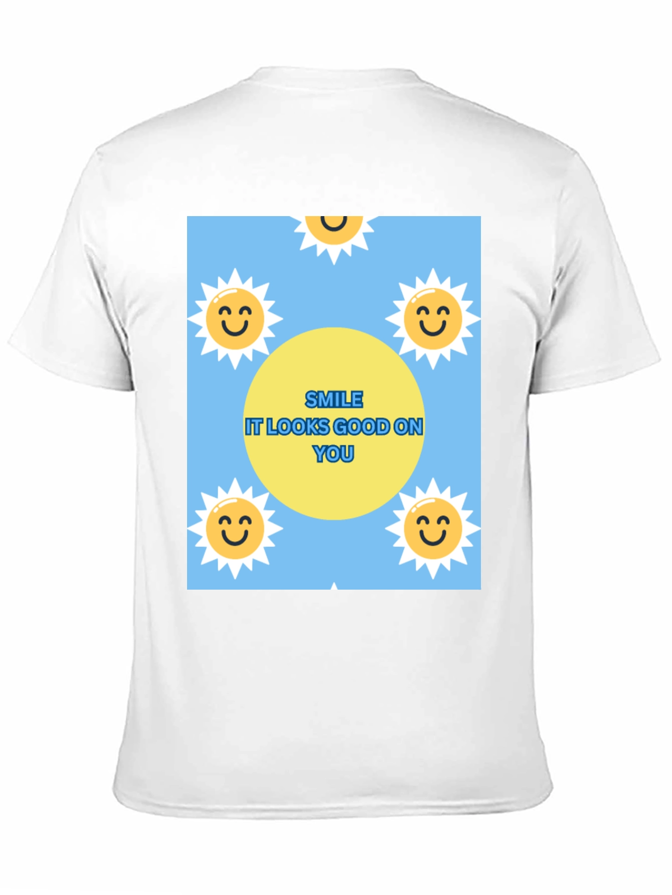 Smile Graphic T-Shirt: Looks Good On You