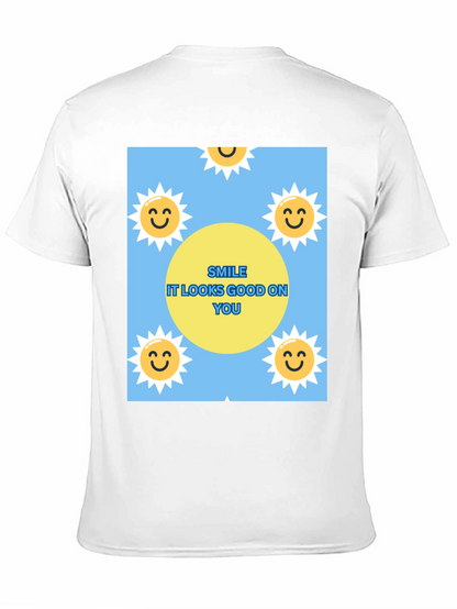 Smile Graphic T-Shirt: Looks Good On You