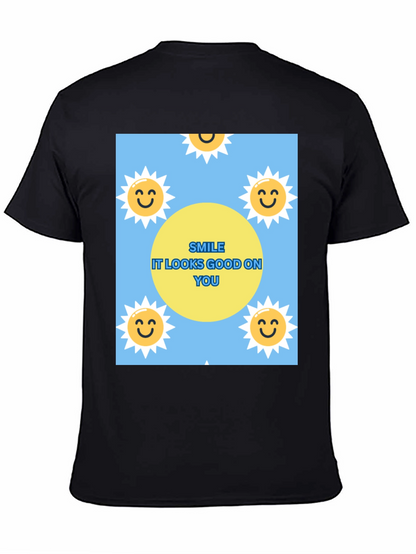Smile Graphic T-Shirt: Looks Good On You