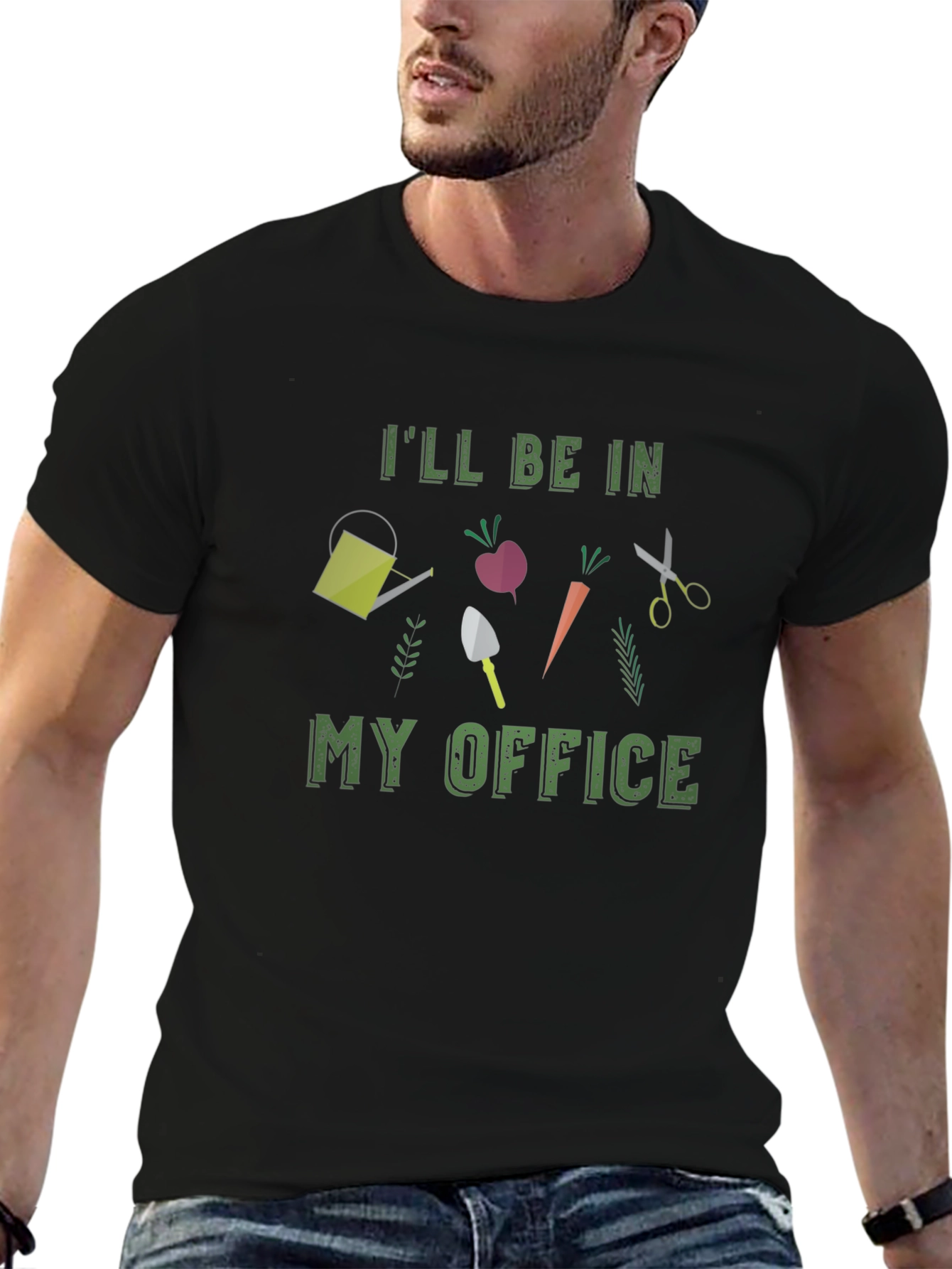 Gardening Office T-Shirt Gardener Gift