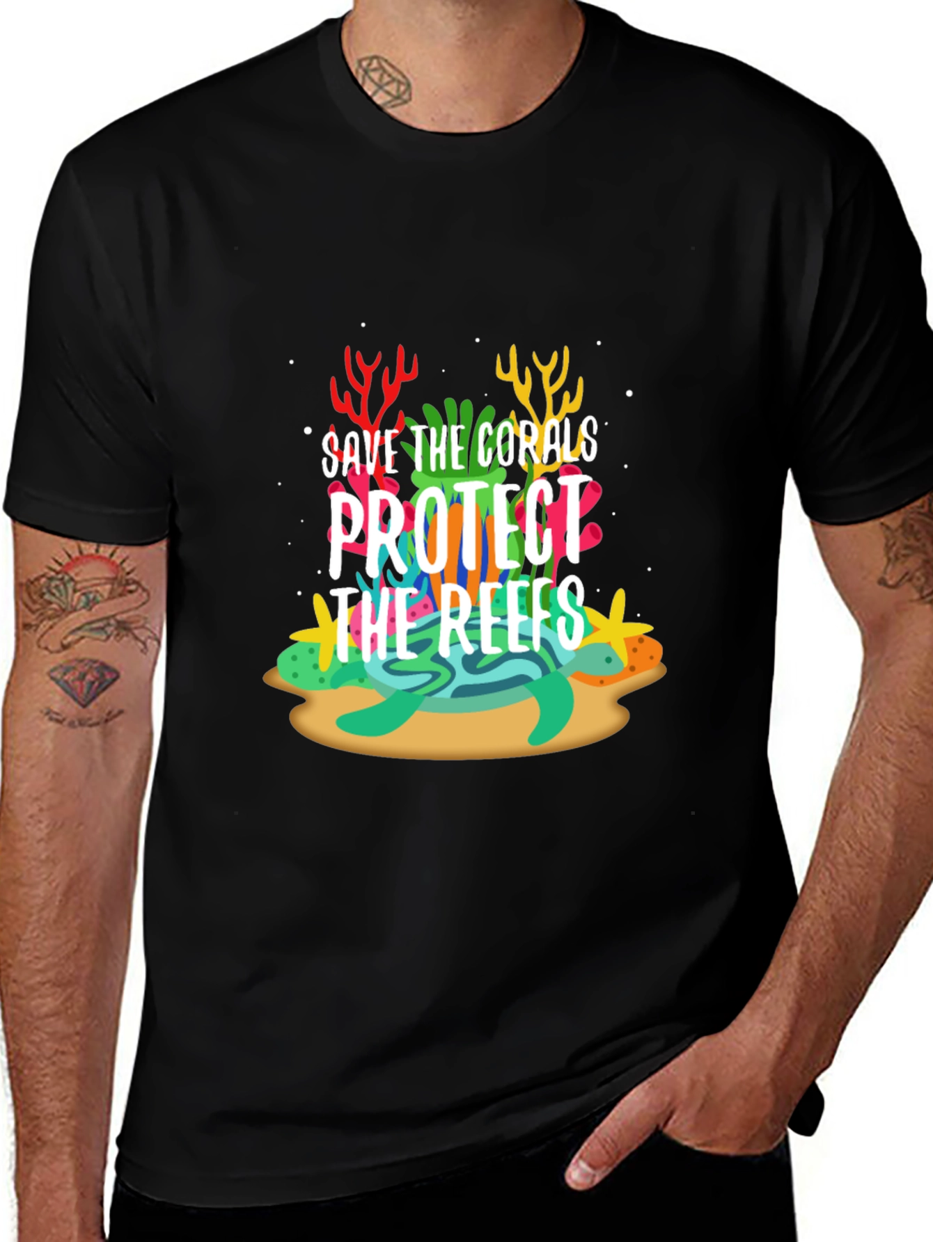 Save Corals Protect Reefs T-Shirt