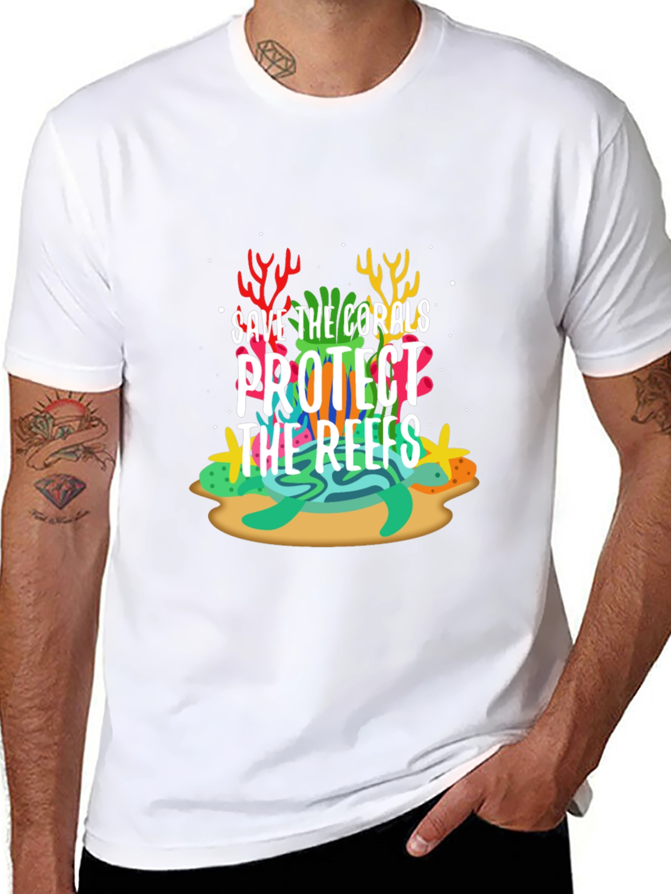 Save Corals Protect Reefs T-Shirt