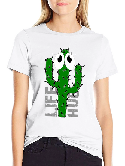 Life Hug Cactus Graphic Tee