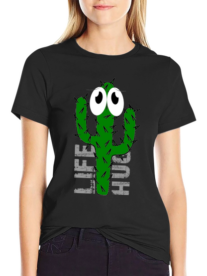 Life Hug Cactus Graphic Tee