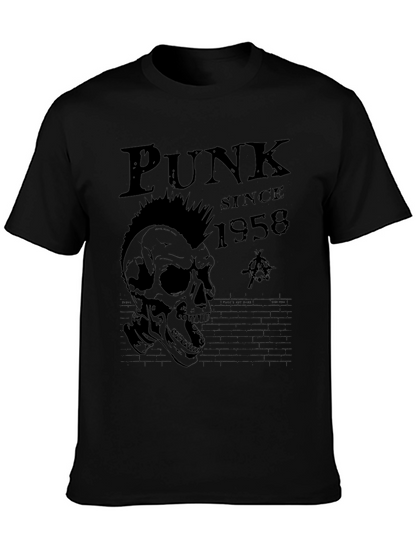 Punk Since 1958 Black T-Shirt