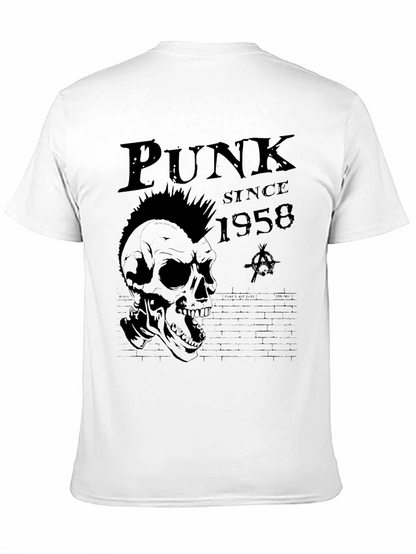 Punk Since 1958 Black T-Shirt