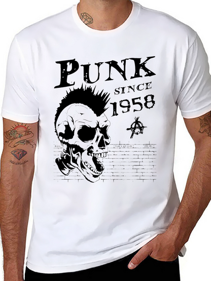 Punk Since 1958 Black T-Shirt