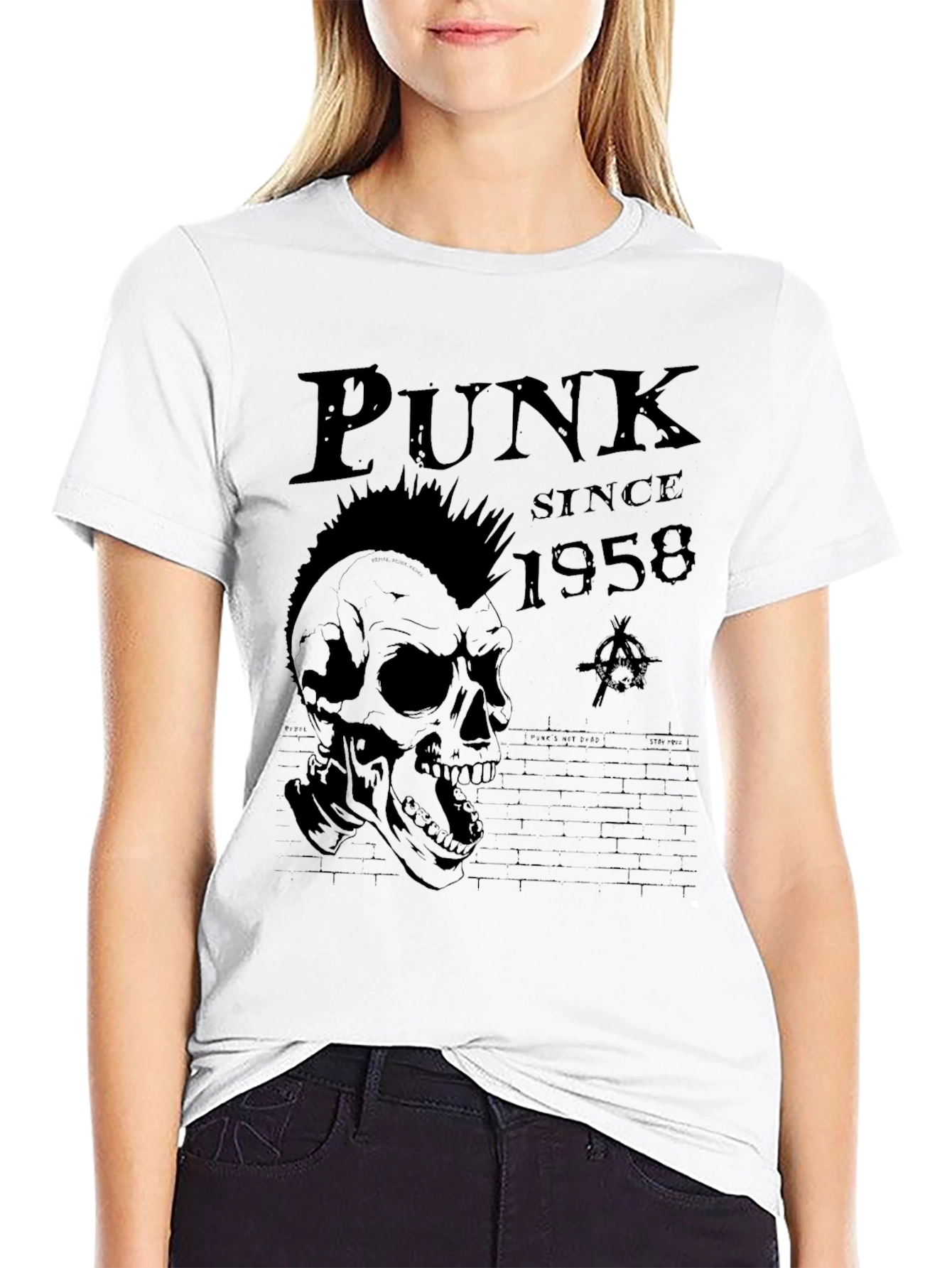 Punk Since 1958 Black T-Shirt