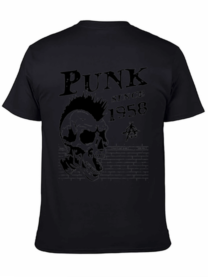 Punk Since 1958 Black T-Shirt