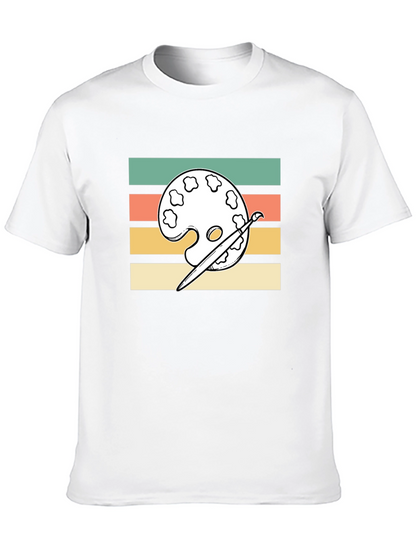 Retro Artist Palette T-Shirt - Painters Tee