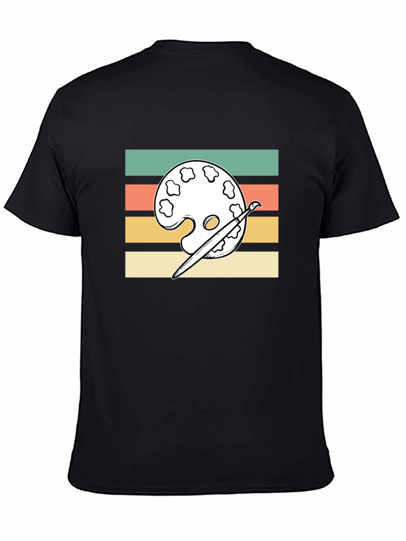 Retro Artist Palette T-Shirt - Painters Tee