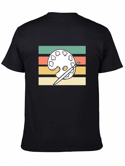 Retro Artist Palette T-Shirt - Painters Tee