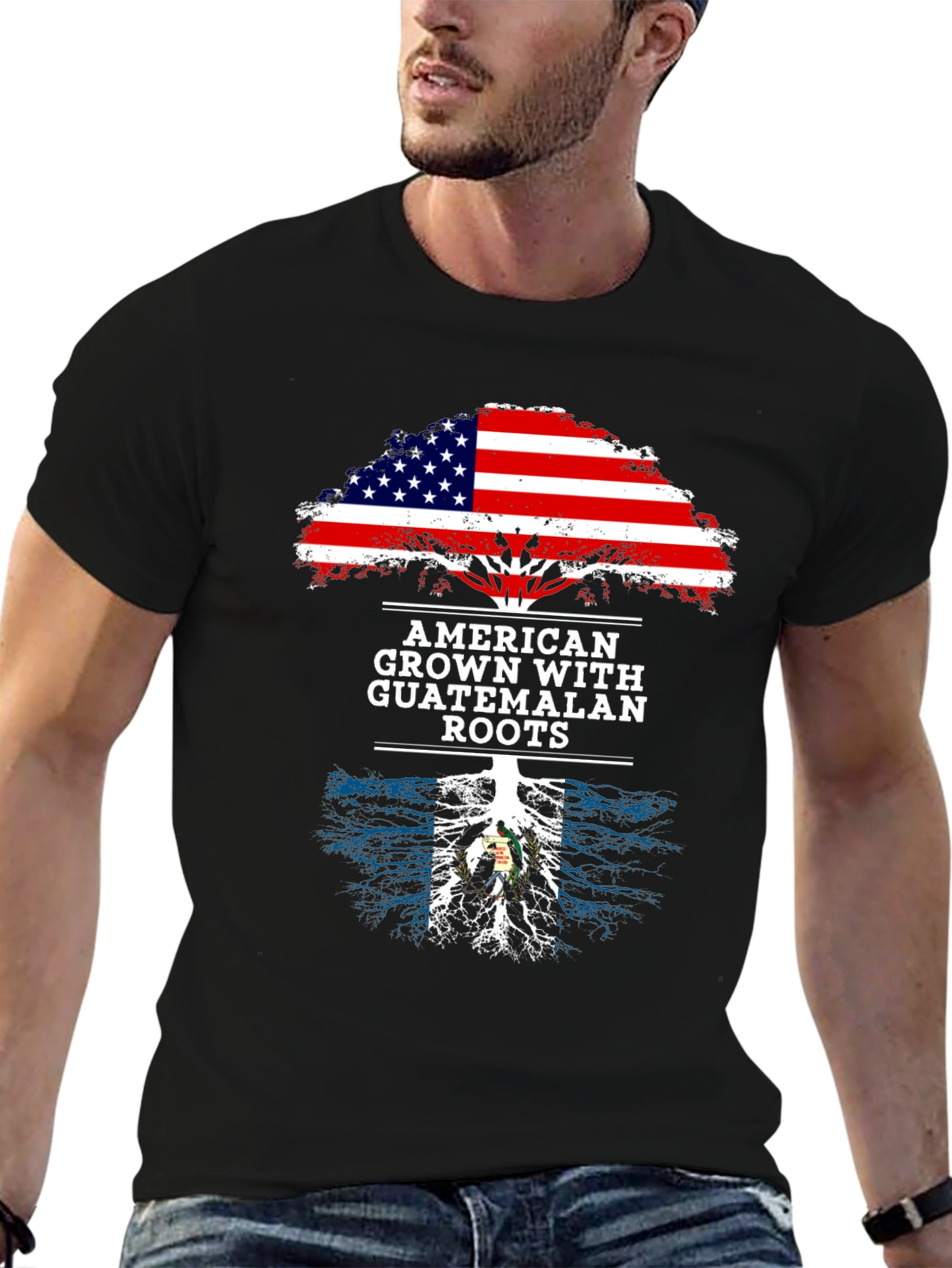 American Grown with Guatemalan Roots T-Shirt