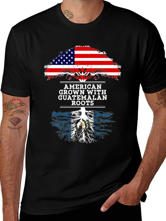 American Grown with Guatemalan Roots T-Shirt