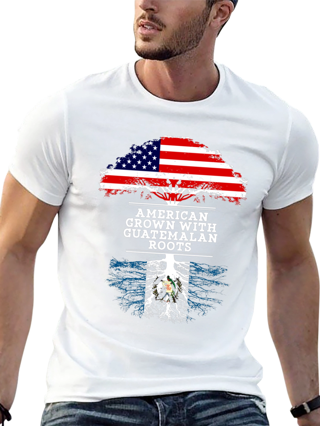 American Grown with Guatemalan Roots T-Shirt