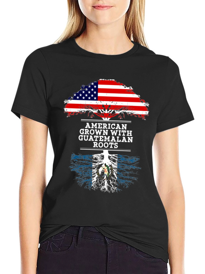 American Grown with Guatemalan Roots T-Shirt