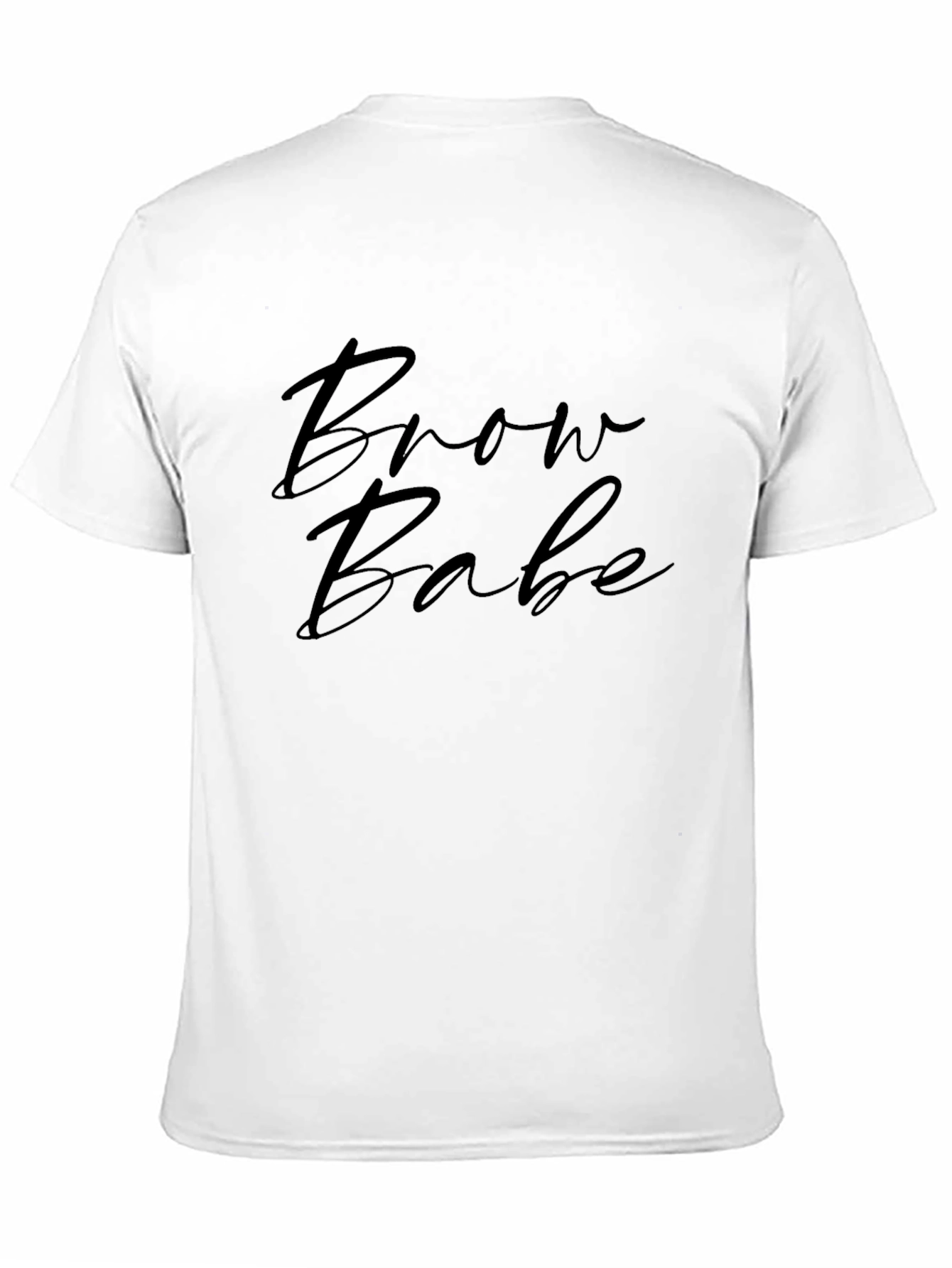 Brow Babe Black Graphic Tee