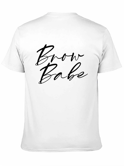 Brow Babe Black Graphic Tee