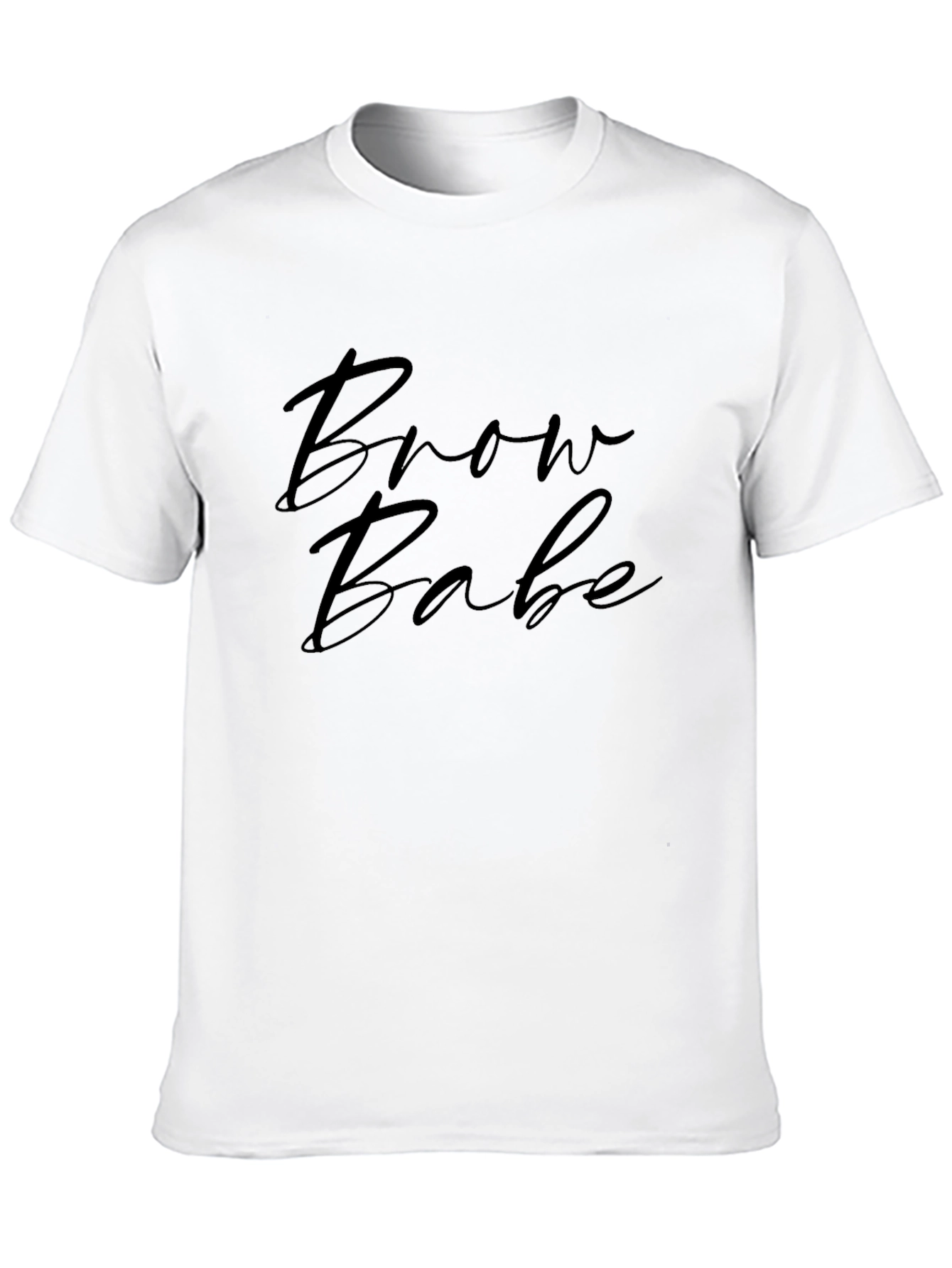 Brow Babe Black Graphic Tee