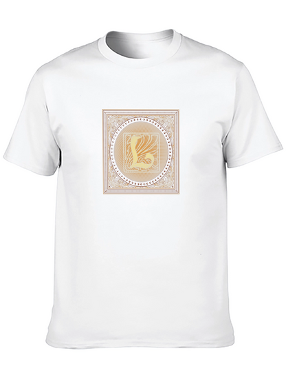 Ornate Letter L Graphic T-Shirt