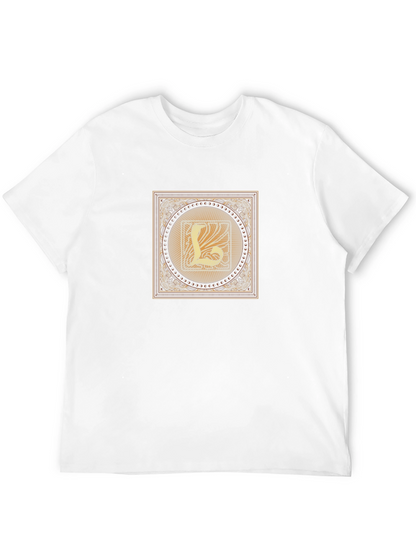Ornate Letter L Graphic T-Shirt