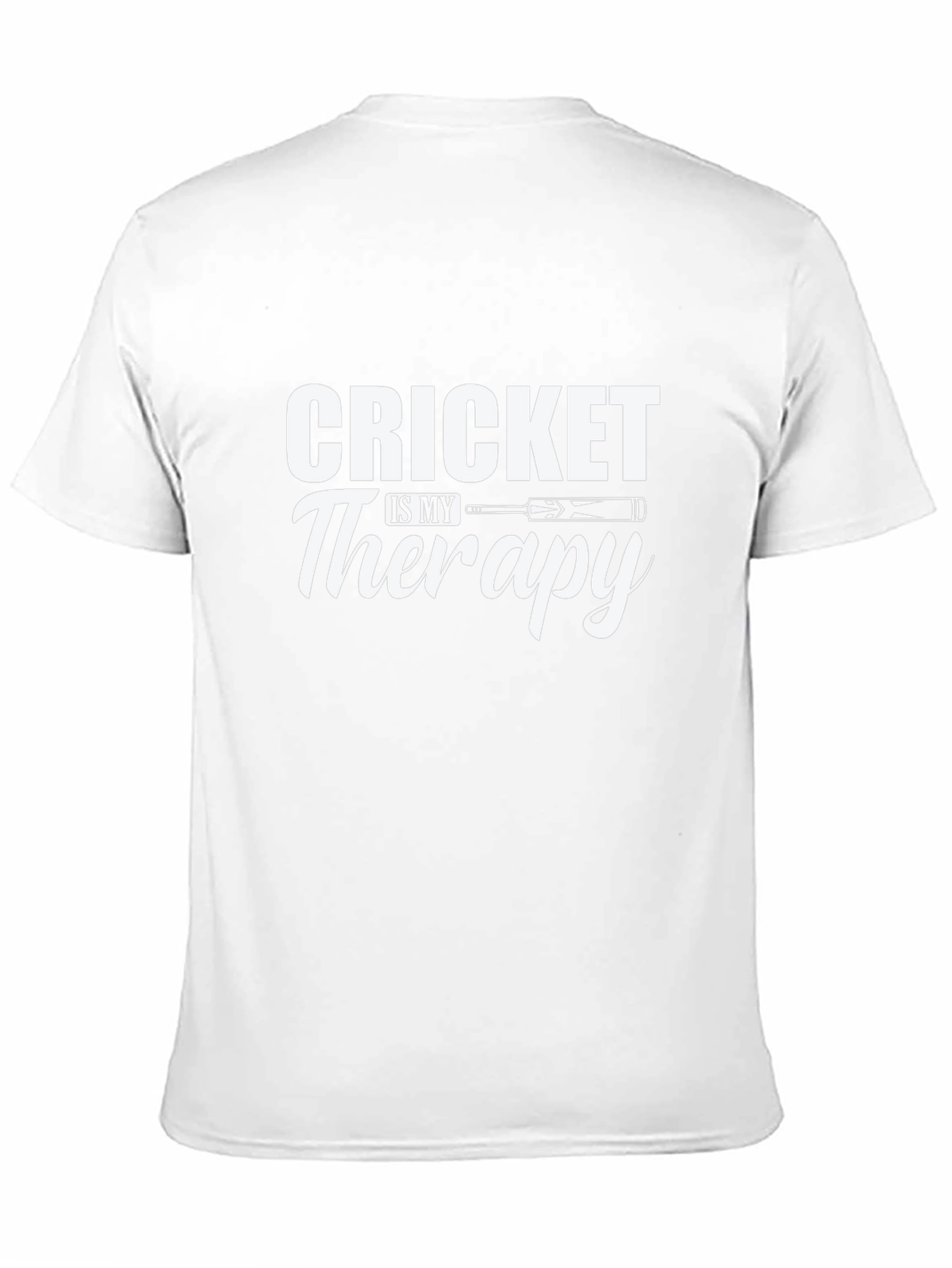 Cricket is My Therapy T-Shirt