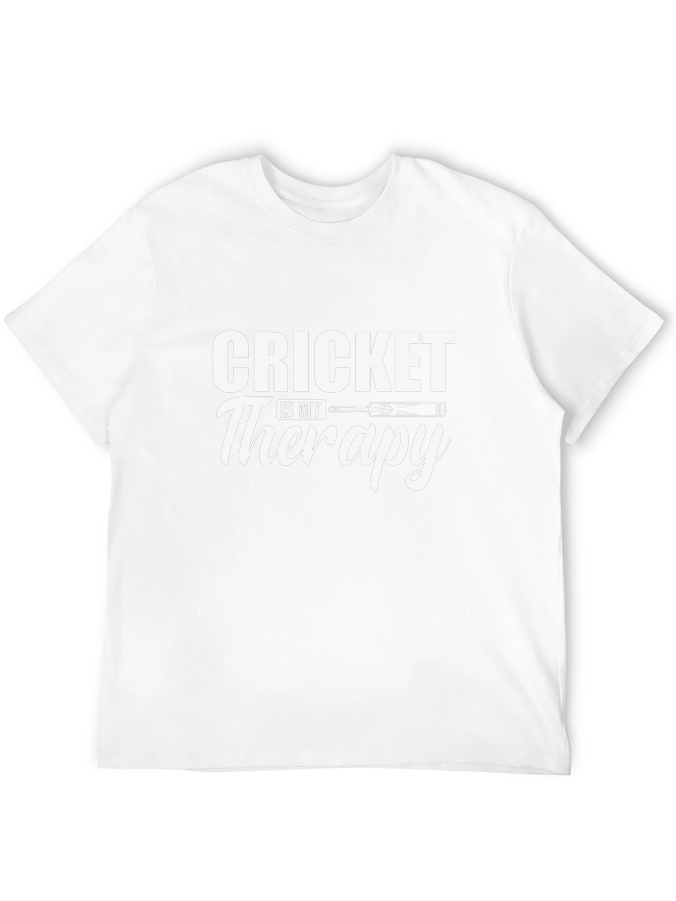Cricket is My Therapy T-Shirt