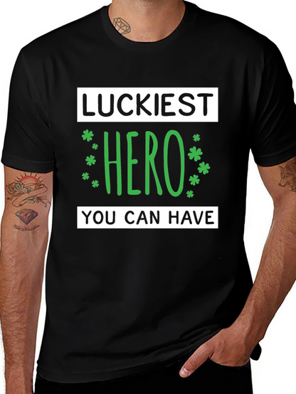 Luckiest Hero Graphic Tee - St. Patricks Day