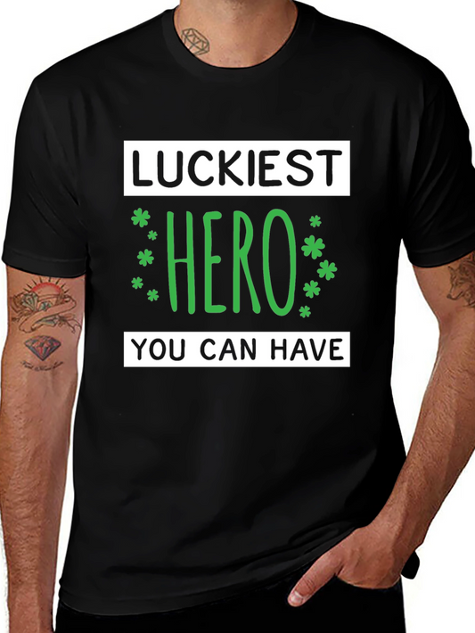 Luckiest Hero Graphic Tee - St. Patricks Day