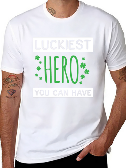 Luckiest Hero Graphic Tee - St. Patricks Day