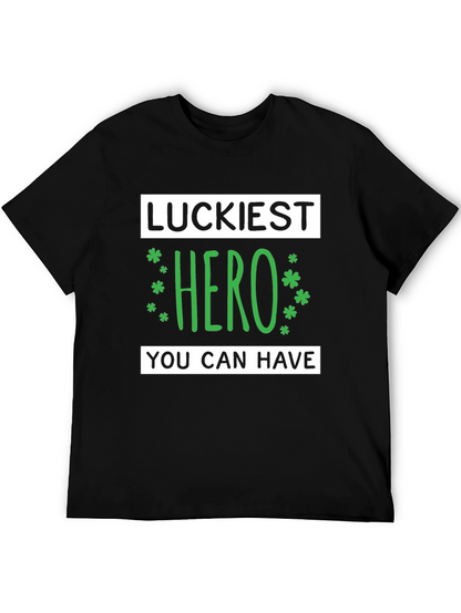 Luckiest Hero Graphic Tee - St. Patricks Day