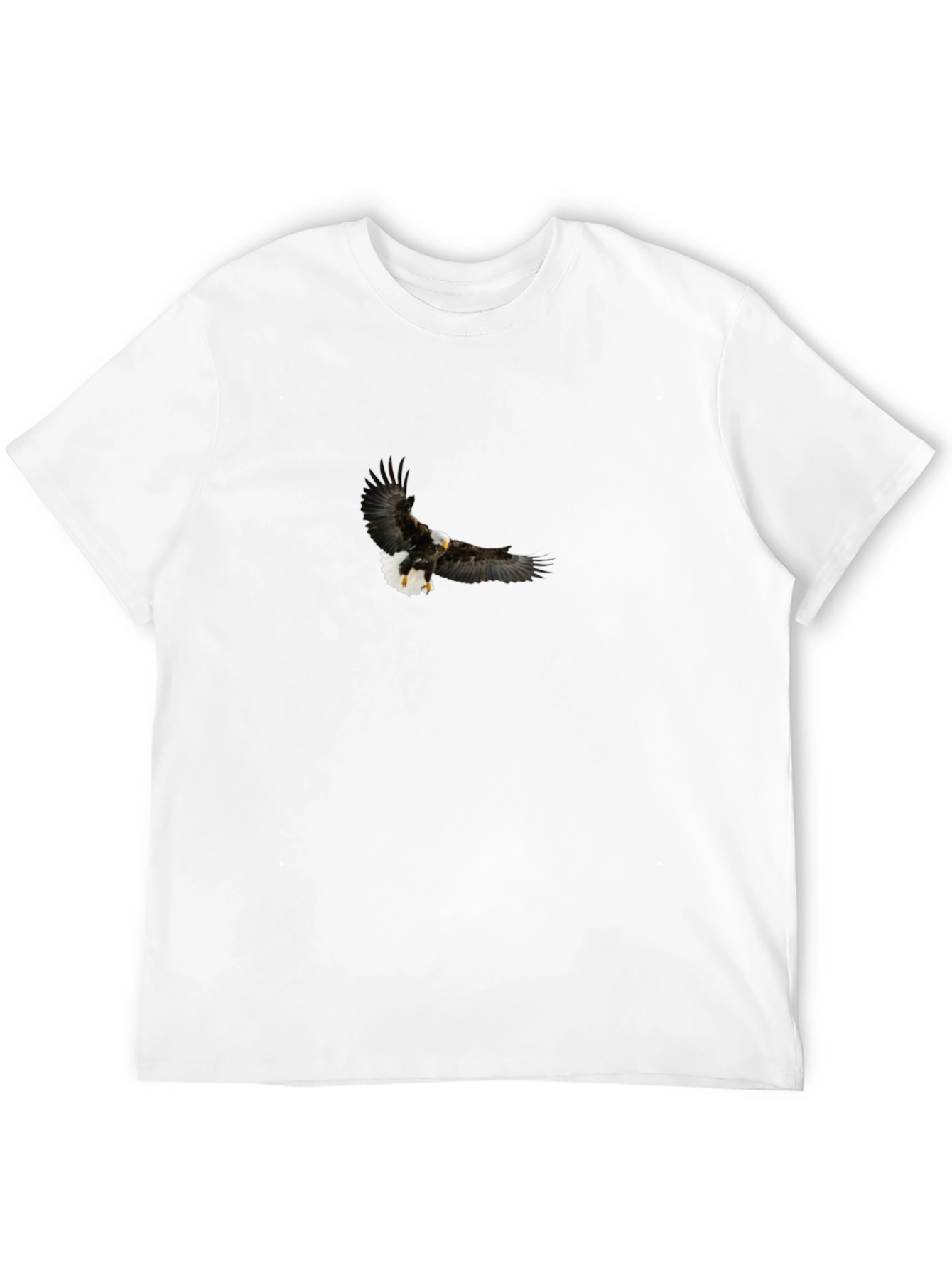 Bald Eagle Graphic Black T-Shirt