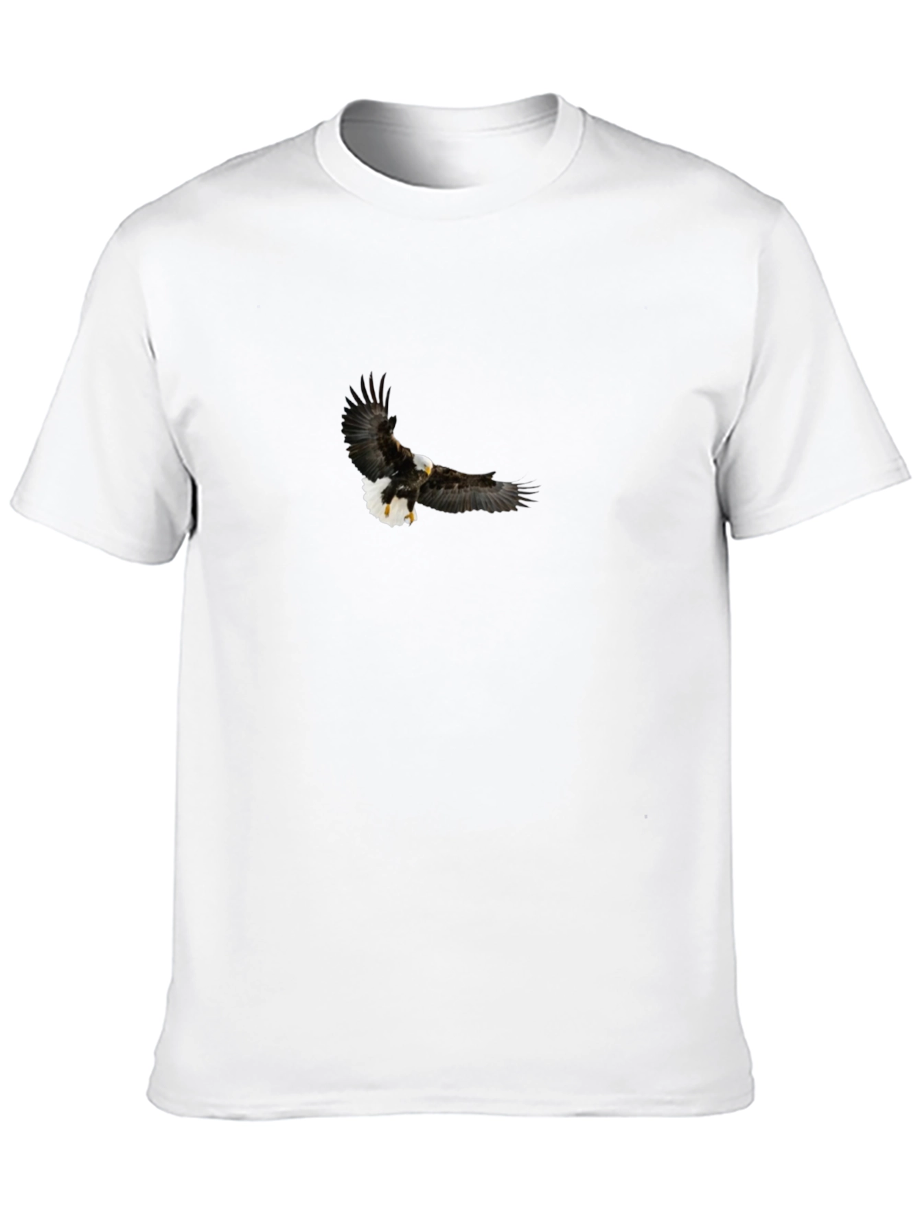 Bald Eagle Graphic Black T-Shirt