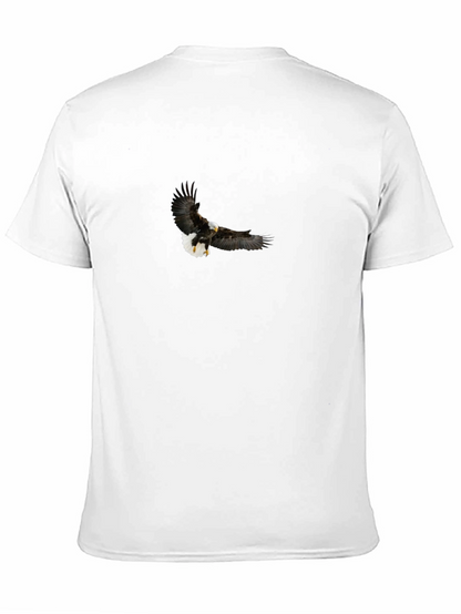 Bald Eagle Graphic Black T-Shirt