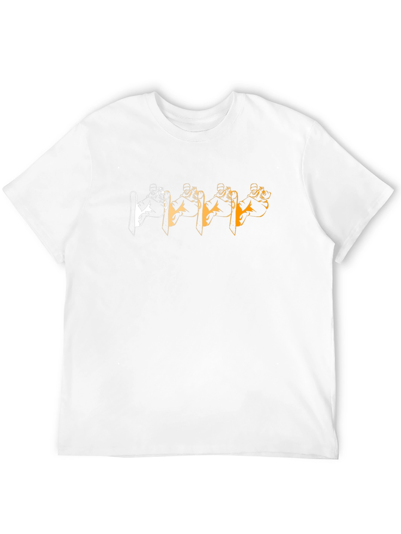 Cool Skier Graphic Tee - Black