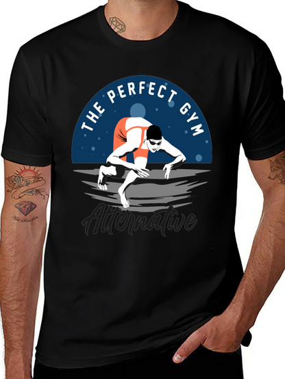 The Perfect Gym Alternative Black T-Shirt