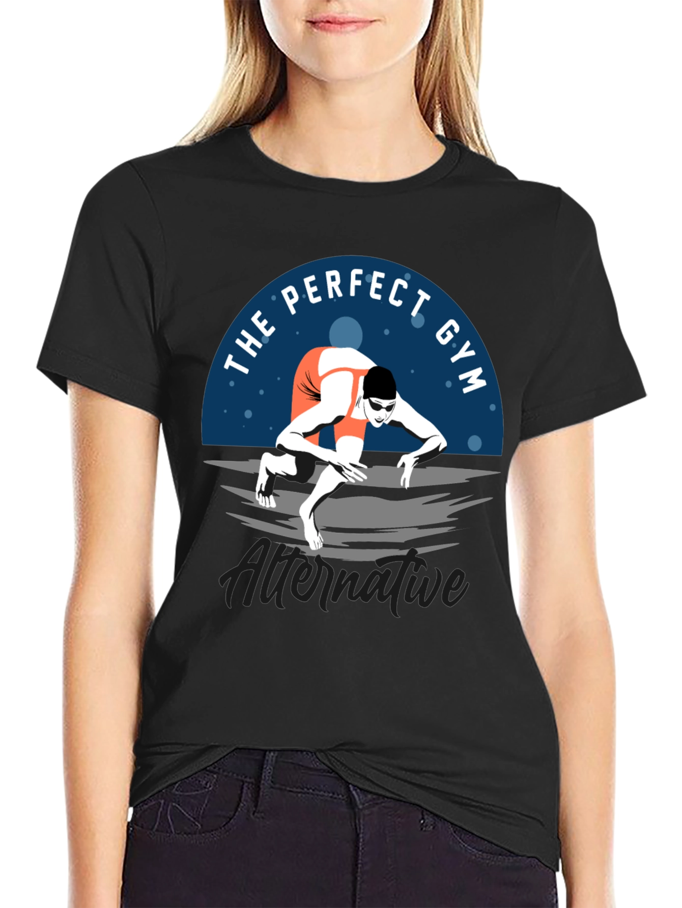 The Perfect Gym Alternative Black T-Shirt