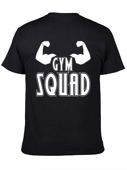Gym Squad Graphic T-Shirt - Black