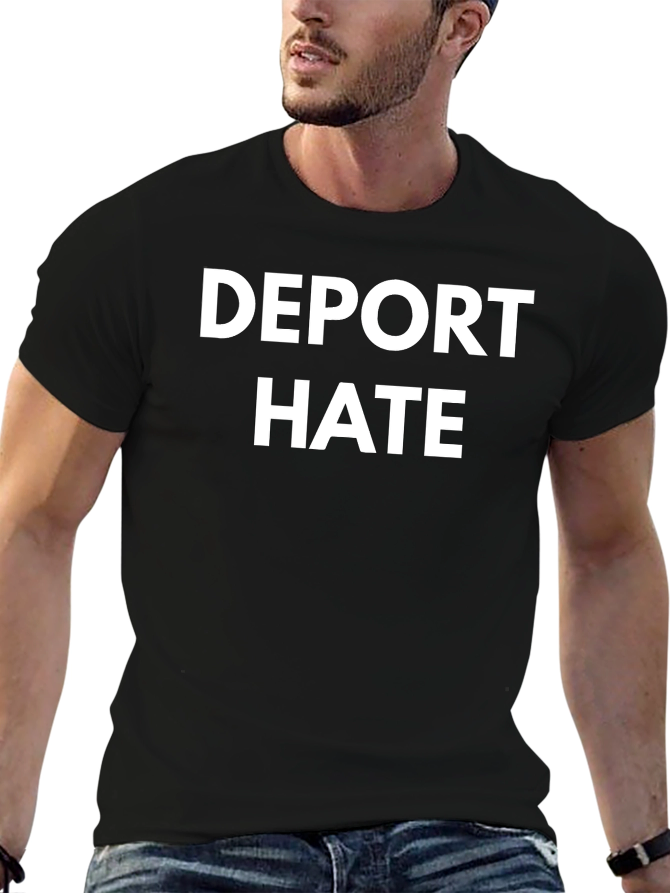 Deport Hate T-Shirt - Bold Statement Tee