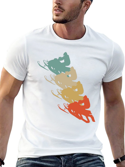 Retro Snowmobile T-Shirt