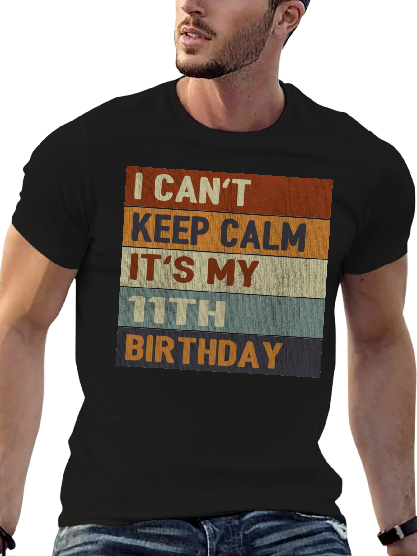 I Cant Keep Calm Its My 11th Birthday T-Shirt