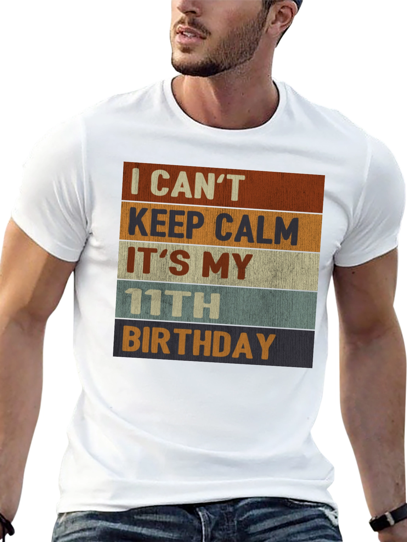 I Cant Keep Calm Its My 11th Birthday T-Shirt