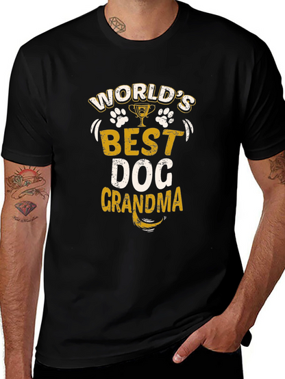 Worlds Best Dog Grandma T-Shirt