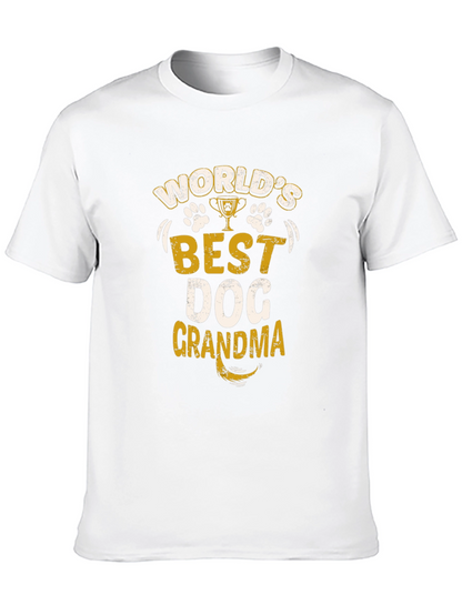 Worlds Best Dog Grandma T-Shirt