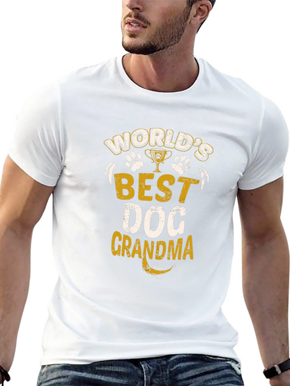 Worlds Best Dog Grandma T-Shirt
