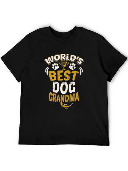 Worlds Best Dog Grandma T-Shirt