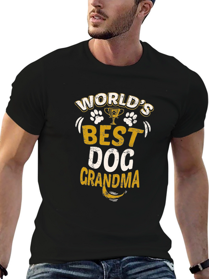 Worlds Best Dog Grandma T-Shirt