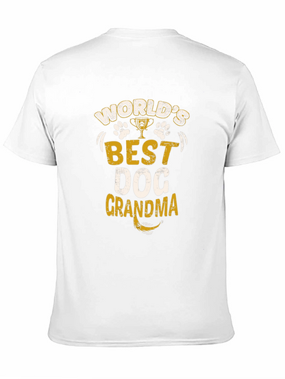 Worlds Best Dog Grandma T-Shirt