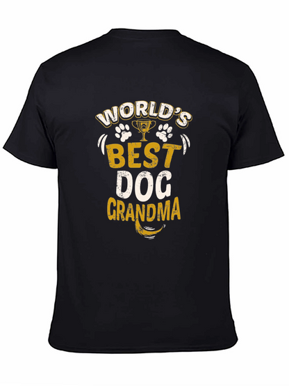 Worlds Best Dog Grandma T-Shirt